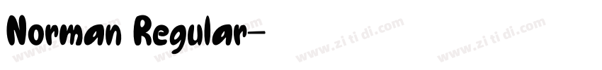 Norman Regular字体转换 Norman Regular字体转换